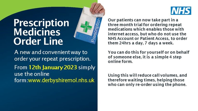 Medicine Order line are now online
